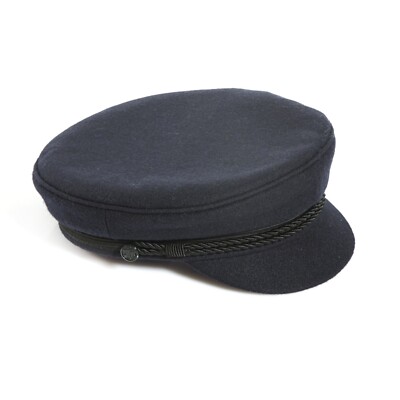 modAS Unisex Elbsegler Traditionelles Design Klassisch Kapitänsmütze Schirmmütze