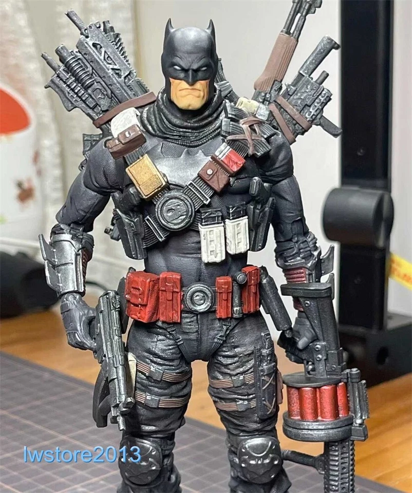 1:12 Hush Bruce Wayne Head Sculpt Carved For 6" Male Action Figure Body Toy - Image 4 of 4