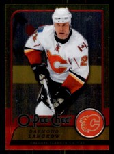 2008-09 O-Pee-Chee Metal #360 Daymond Langkow Calgary Flames