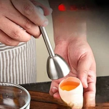 Egg Top Cutter Stainless Steel Egg Opener Egg Shell Separator Kitchen Tools