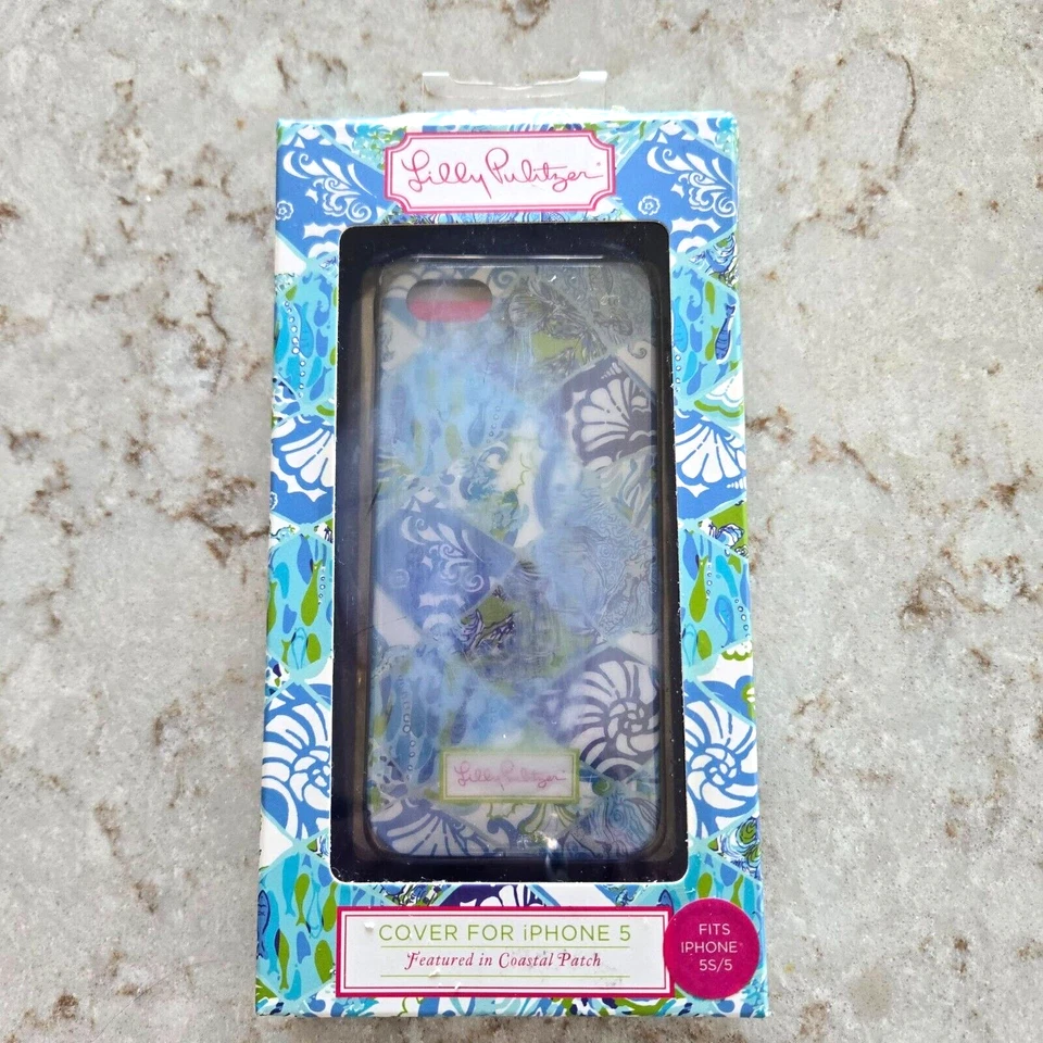 Nueva cubierta Lilly Pulitzer para IPHONE 5, IPHONE 5S incluida en parche costero Foto 2 de 4