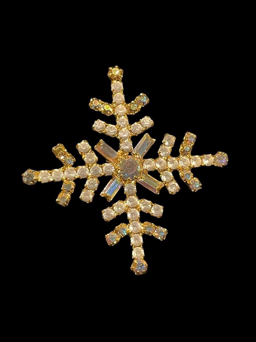 Fashon Sparkling Gold Toned Broach Pin s-l400.jpg main image 2