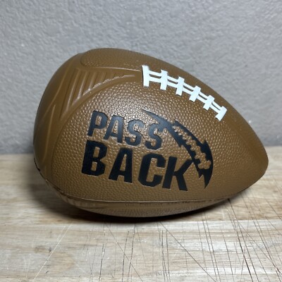 Vintage PASSBACK Sports Training Football Ages 5+ Throwing Bounces Back