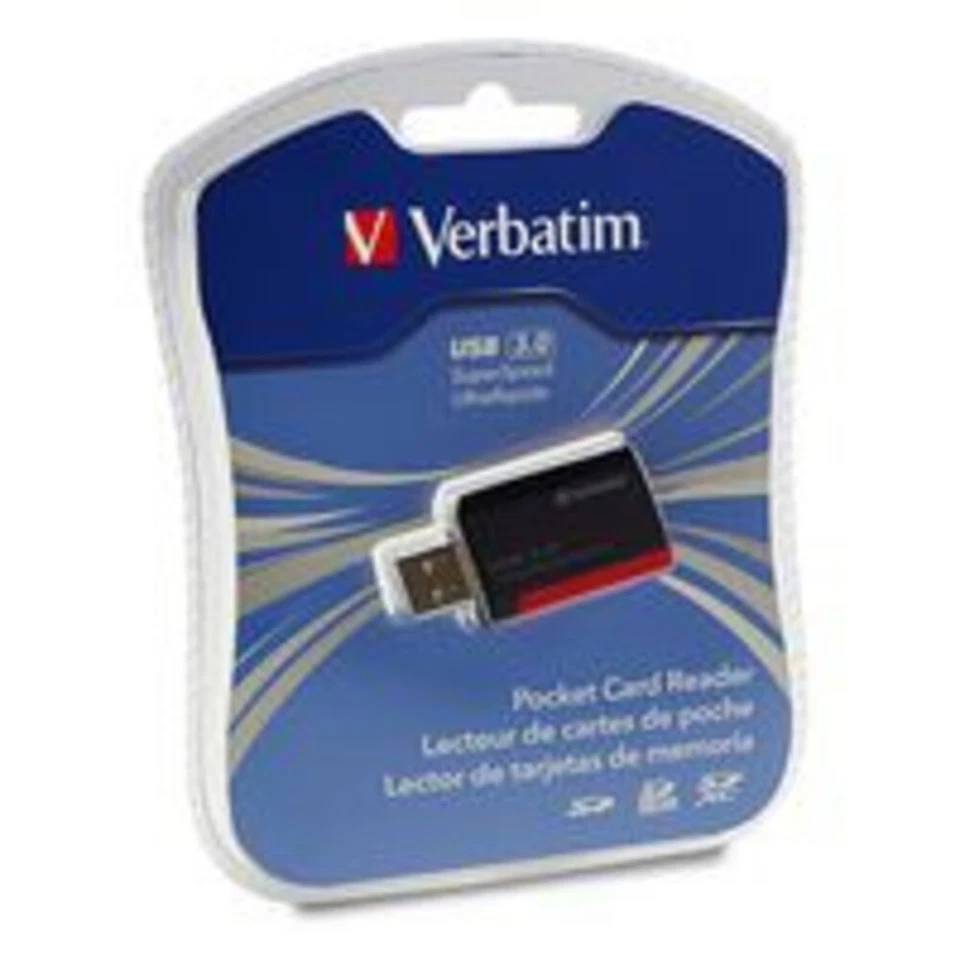 Verbatim Corporation 98538 Pocket Card Reader Usb 3.0 Sd And Microsd Formats - Image 3 of 4