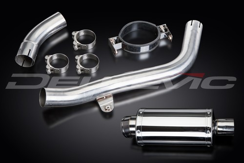 HONDA CBR600RR 05 06 225MM OVAL STAINLESS US70 EXHAUST SYSTEM - Picture 4 of 6