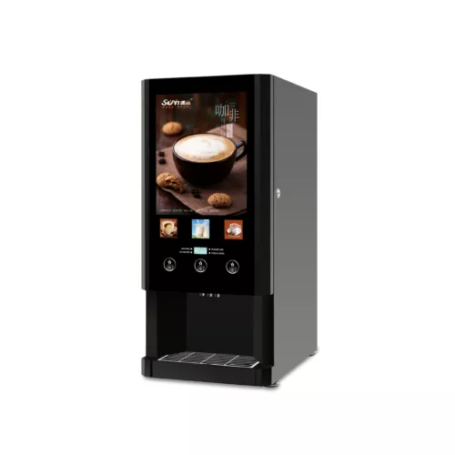 Macchina da caffè istantanea 3 gusti macchina da caffè ufficio macchina da caffè commerciale - Foto 4 di 15