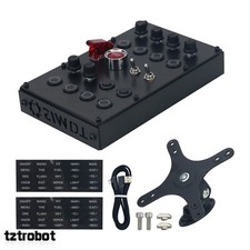 SIMDT Button Box SIM Racing Control Box Carbo...
