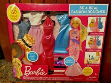 barbie be a real fashion designer set