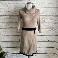 The limited taupe sweater dress