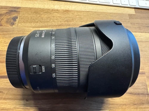Canon RF 24-105mm F/4L is USM Zoom Lens Factory Cleaned Good condition