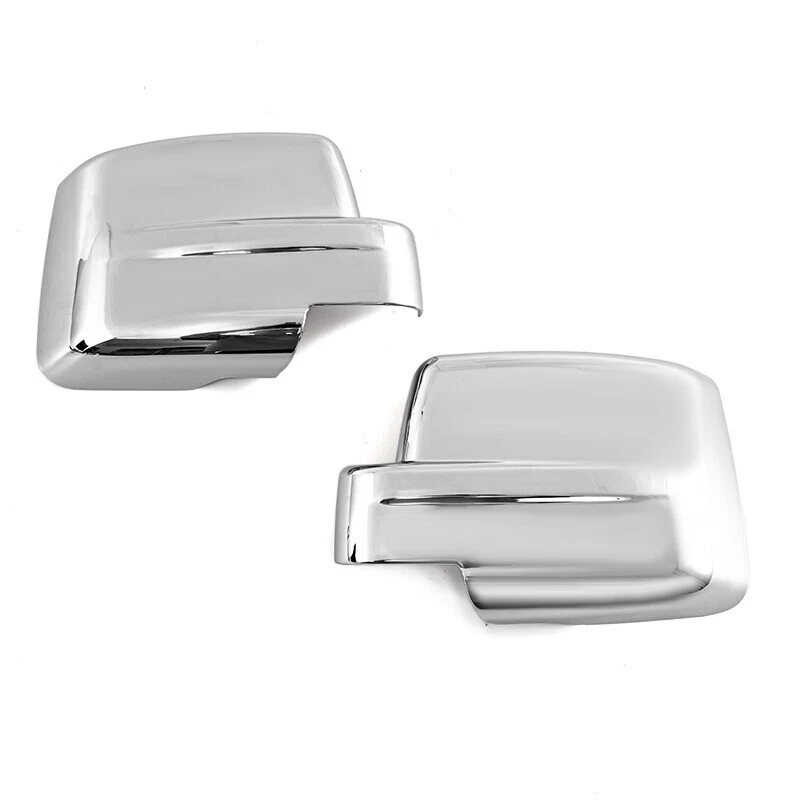 2 хромированные крышки на боковые зеркала для Jeep Liberty 08~10 Dodge Nitro SXT SLT 07~11 - Изображение 4 из 4