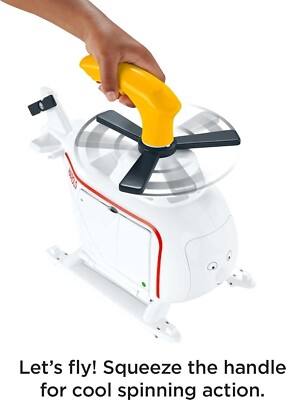 Thomas & Friends Press 'n Spin Harold Helicopter Toy - With Spinning Propellers For Kids 3+