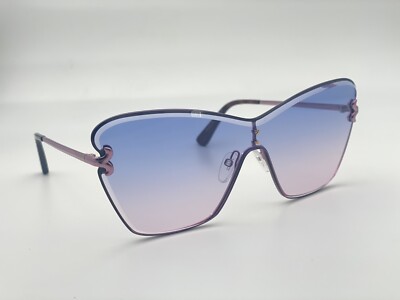 Emilio Pucci Pink Plastic Women\'s Sunglasses Amazon.com: Pucci EP0216 72S shiny light pink 55/18/140  main image 4