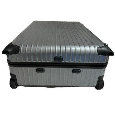 Rimowa salsa 104L Gray Silver 2-wheels Carry Case Suitcase Rimowa salsa 104L Gray Silver 2-wheels Carry Case Suitcase