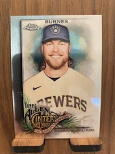 Corbin Burnes  2022 Topps Allen & Ginter Chrome   Milwaukee Brewers #31