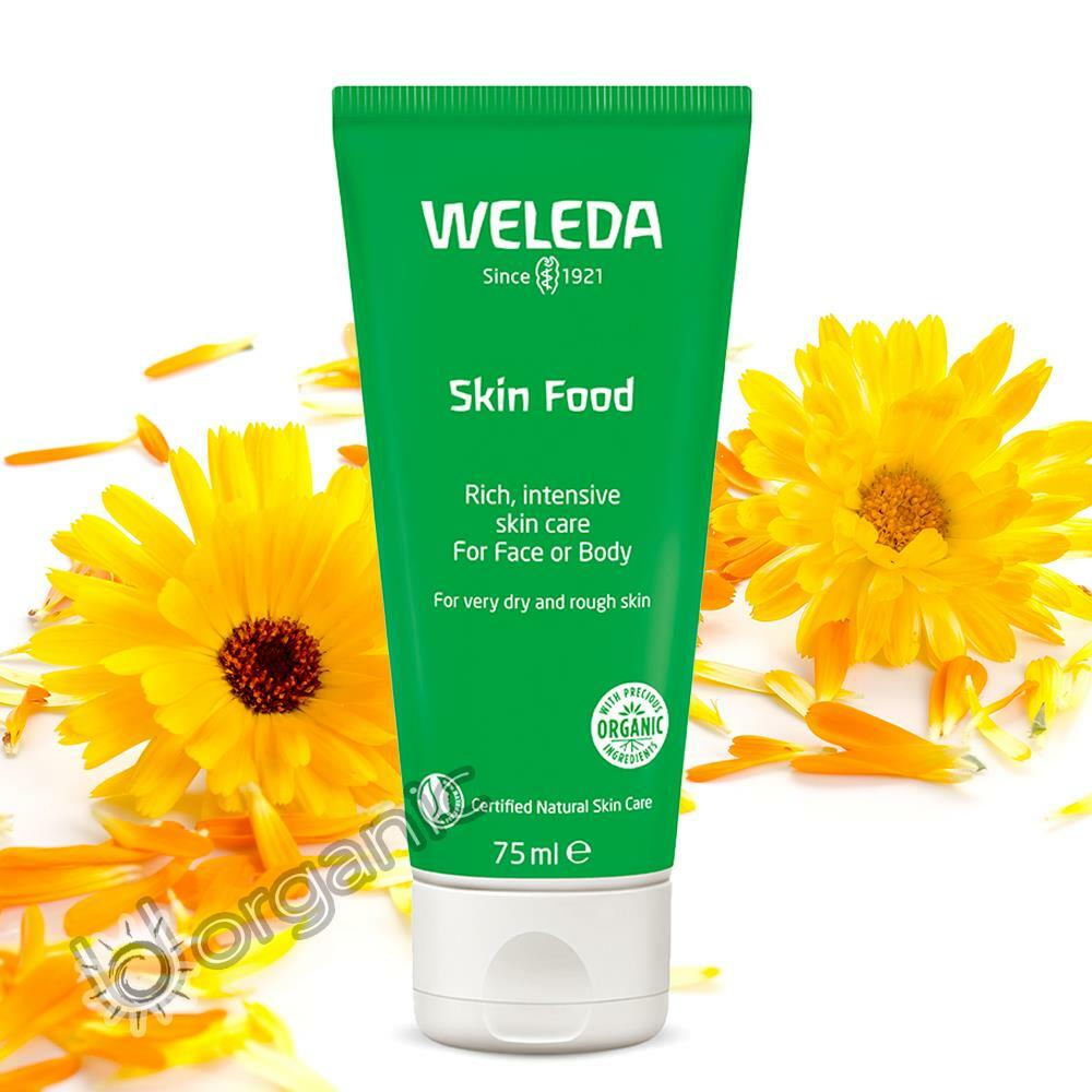 Weleda Organic Skin Food Moisturiser for Dry, Rough Skin Face, Feet