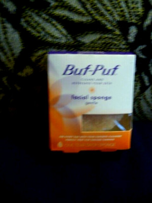 NWT SEALED BUF-PUF FACIAL SPONGE GENTLE