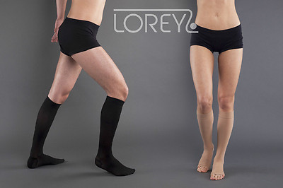 LOREY - Kompressionsstrümpfe, Kniestrümpfe AD, Klasse 1, 2 oder 3, Stützstrümpfe