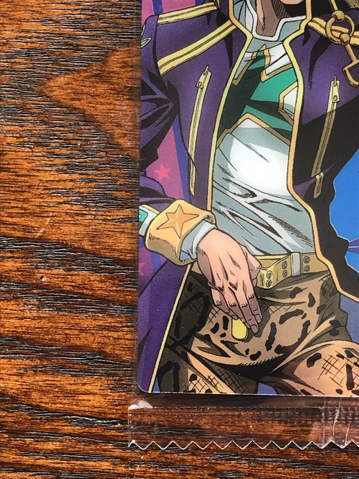 JoJo's Bizarre Adventure Stone Ocean Wafer Card Jotaro Kujo Stand