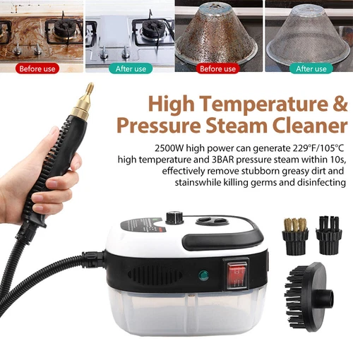 2500W Steam Cleaner High Temperature Household Kitchen Cleaning High Pressure - Picture 7 of 18