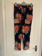 Image of BNWT Women's Trousers  Size 12  Dorothy Perkins  Tie Belt    Pockets  RRP £24