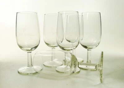 REMY MARTIN 6 x Rémy Martin Cognac Exclusiv Glas Stielgläser Nosing Tasting 2+4cl Logo 0256