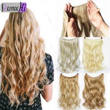 120g Handmade Remy Human Hair Extension Invisible Wire Style Hair Weft