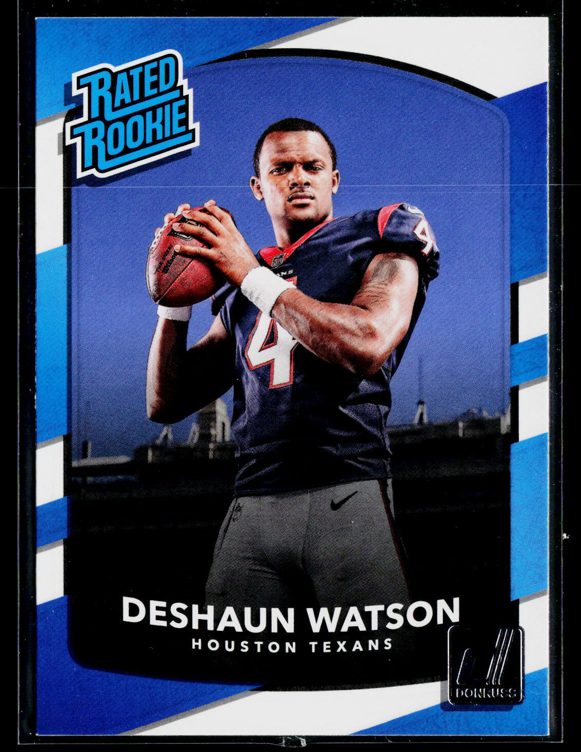 Deshaun Watson 2017 Donruss #345 RC Houston Texans
