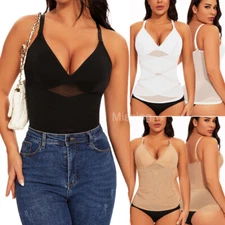 Women' Shapewear Camisole Compression Tank Tops Tummy Control Vest Cami Shaper