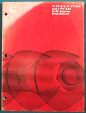 CUMMINS V-378 VT-378 V-504 VT-504 V-555 VT-555 ENGINE SERVICE SHOP REPAIR MANUAL