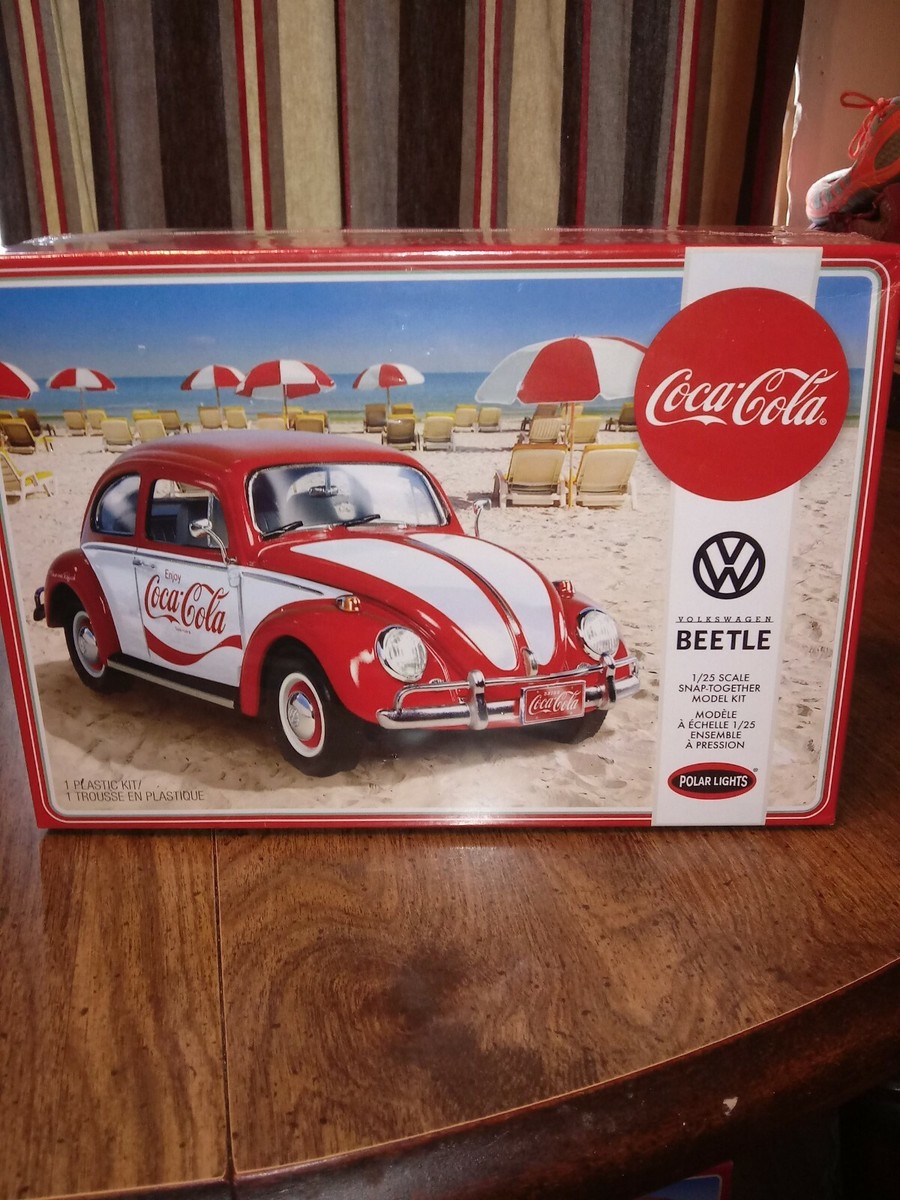 Coca-Cola Volkswagen Beetle 1:24 コカコーラ 1966 Volkswagen Beetle Red 