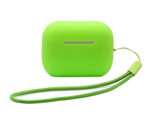 Silikon Schutzhülle AirPods Pro 2 Case Soft Case Cover mit Lanyard Skin Stabil - Bild 4 von 12