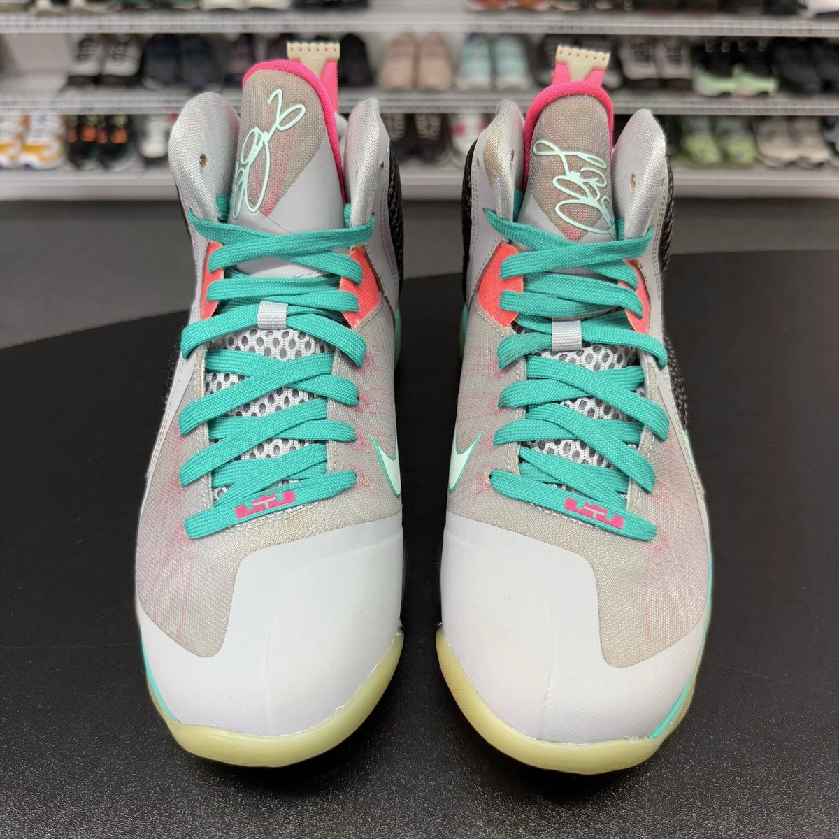 Nike LeBron 9 South Beach GS 472664-006 Youth Size 6 | eBay