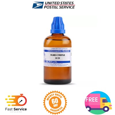 SBL Homeopathy Rumex Crispus (30 ML / 100 ML) (Select Potency)