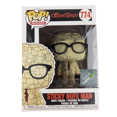 Funko Pop! Movies: Sticky Note Man - Office Space - Think Geek ...