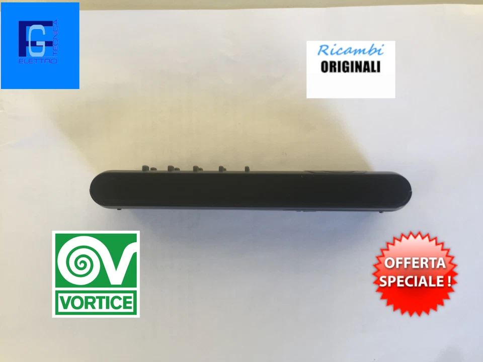 TELECOMANDO PER VENTILATORI A SOFFITTO VORTICE  per modelli 5 velocità REVERSE - Immagine 3 di 3