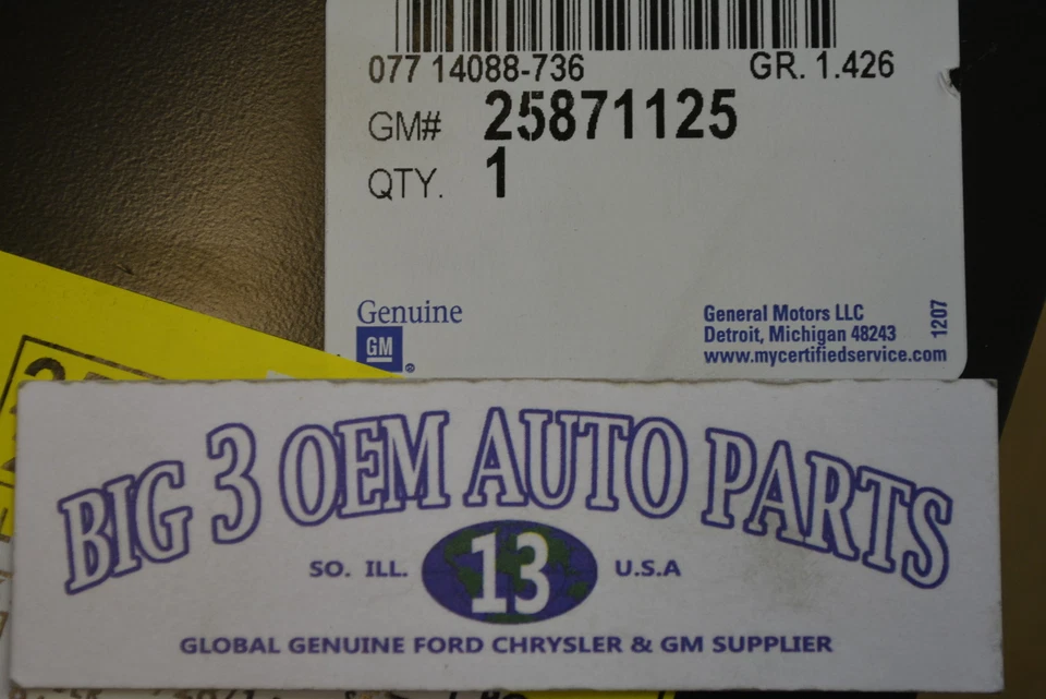 2011-2014 Chevrolet Silverado GMC Sierra 2500 3500 Oil Pan Skid Plate new OEM - Image 3 of 3