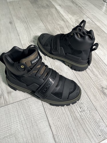 Dolce y Gabbana Botas Hombre Botas De Combate Militar D\u0026g Heavy Duty UK9 44  | eBay