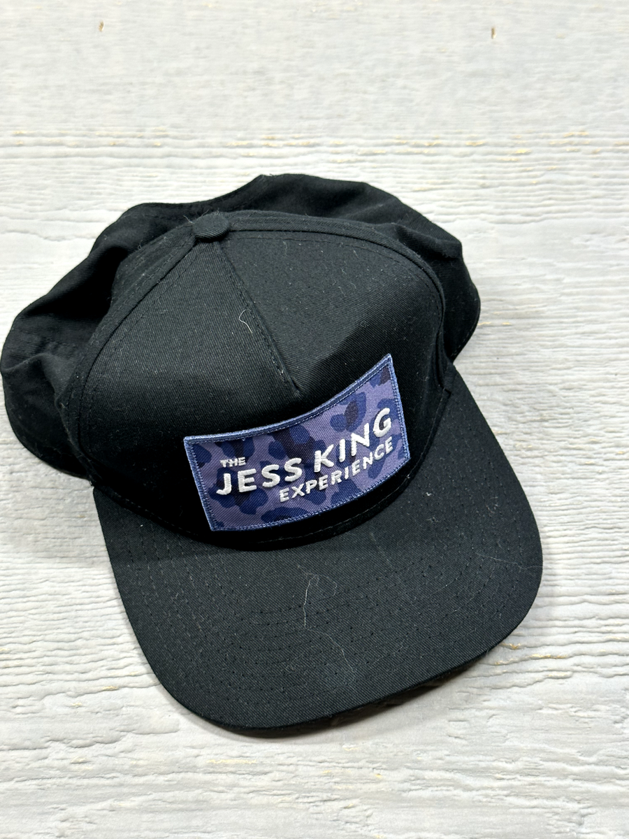 Peloton Hat Mens Adjustable Black Purple The Jess King 