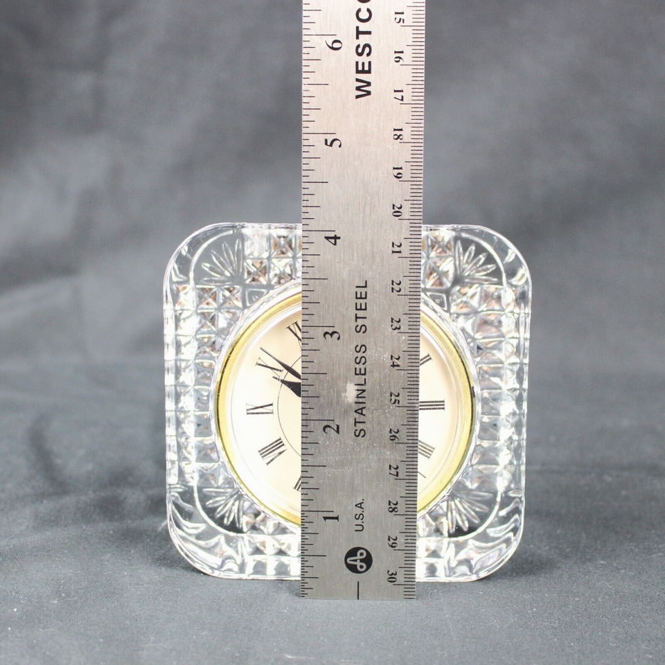 Vintage Staiger Quartz Clock West Germany Crystal Body France Tested eBay