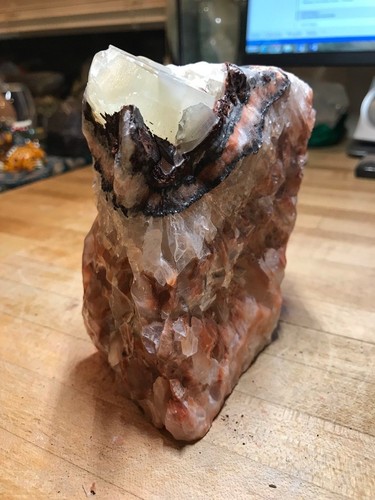 Multicolored Calcite Crystal Mineral Gemstone Medium Natural Rock Specimen 006 - Picture 7 of 12