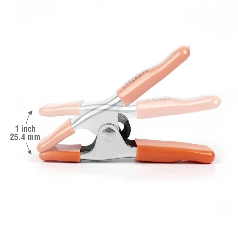 PONY 10-piece 6-inch 4-inch Heavy Duty Metal Spring Clamps Set 2" 1" Jaw opening - Image 4 of 4