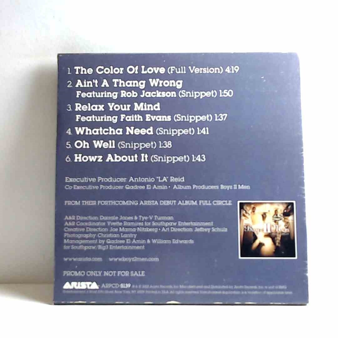 Boyz II Men – Selections From Full Circle (CD, Promo, US