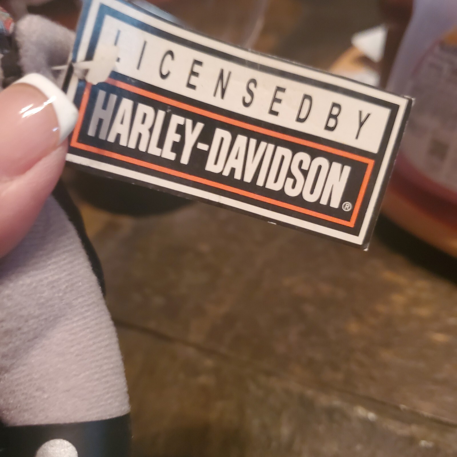 Harley Davidson VTG '93 Plush 8" Bull Dog Stuffed Play by Play Official Licensed