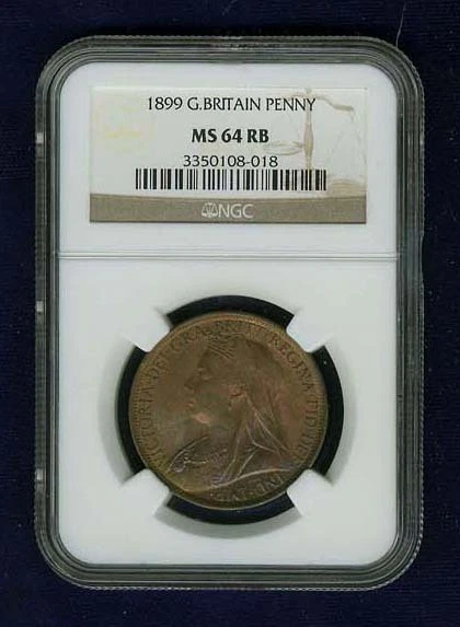 Bronze 1899 Year UK Pennies for sale | eBay