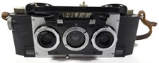 Vintage David White 35mm 3D Stereo REALIST Camera Good Working Condition w Strap