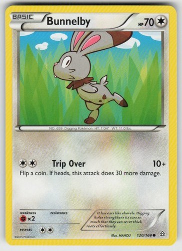 Bunnelby 120/160 XY Primal Clash Common