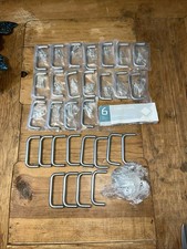 30 Contempo Satynowe niklowane uchwyty do szafki / szuflady Stal 3" Partia