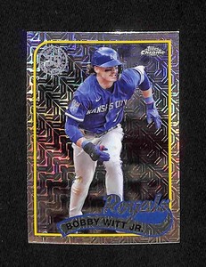 2024 Topps Series 2 - 1989 Topps Chrome Silver Pack Mojo Bobby Witt Jr.