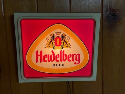 Heidelberg Beer Light up sign